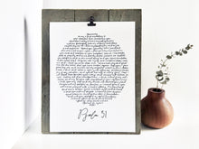 Load image into Gallery viewer, Psalm 51 Art Print (Circle)