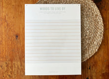 Load image into Gallery viewer, Words To Live By Board