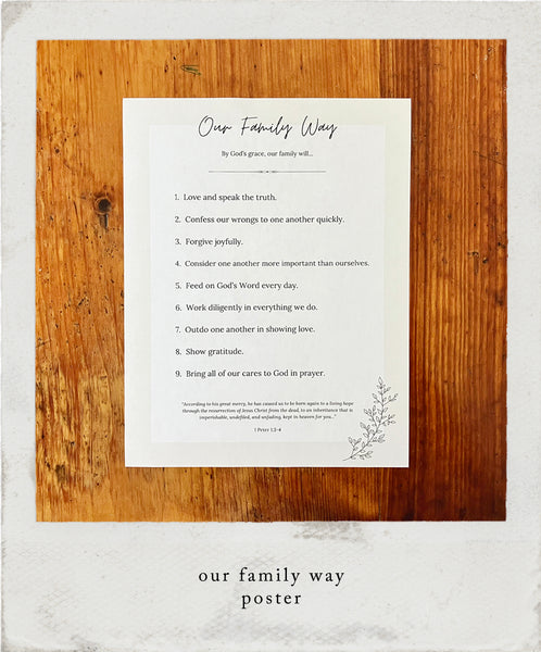 Our Family Way Poster