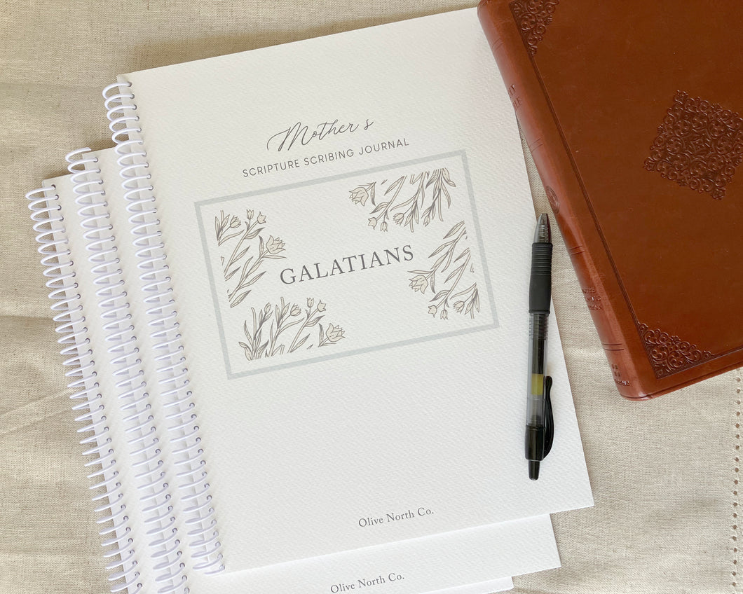 Scripture Scribing Journal | Mother's and Children's