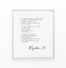 Load image into Gallery viewer, Psalm 23 Art Print
